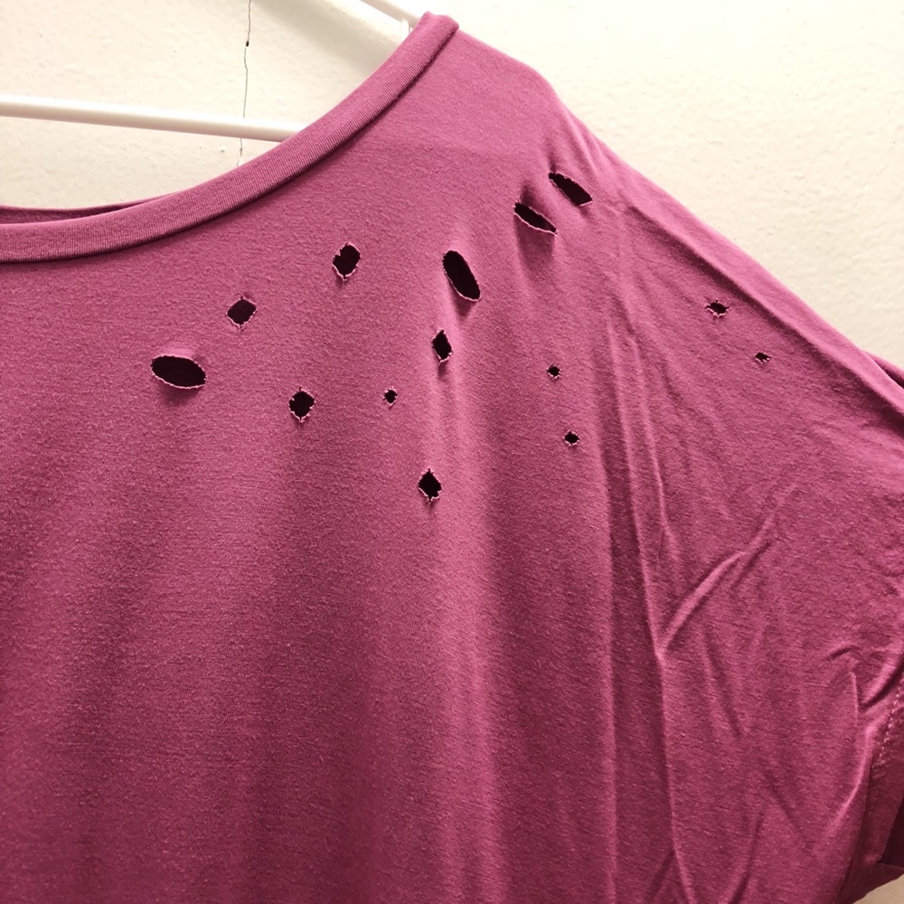 Pink “Ripped” Shirt - Picture 2 of 4